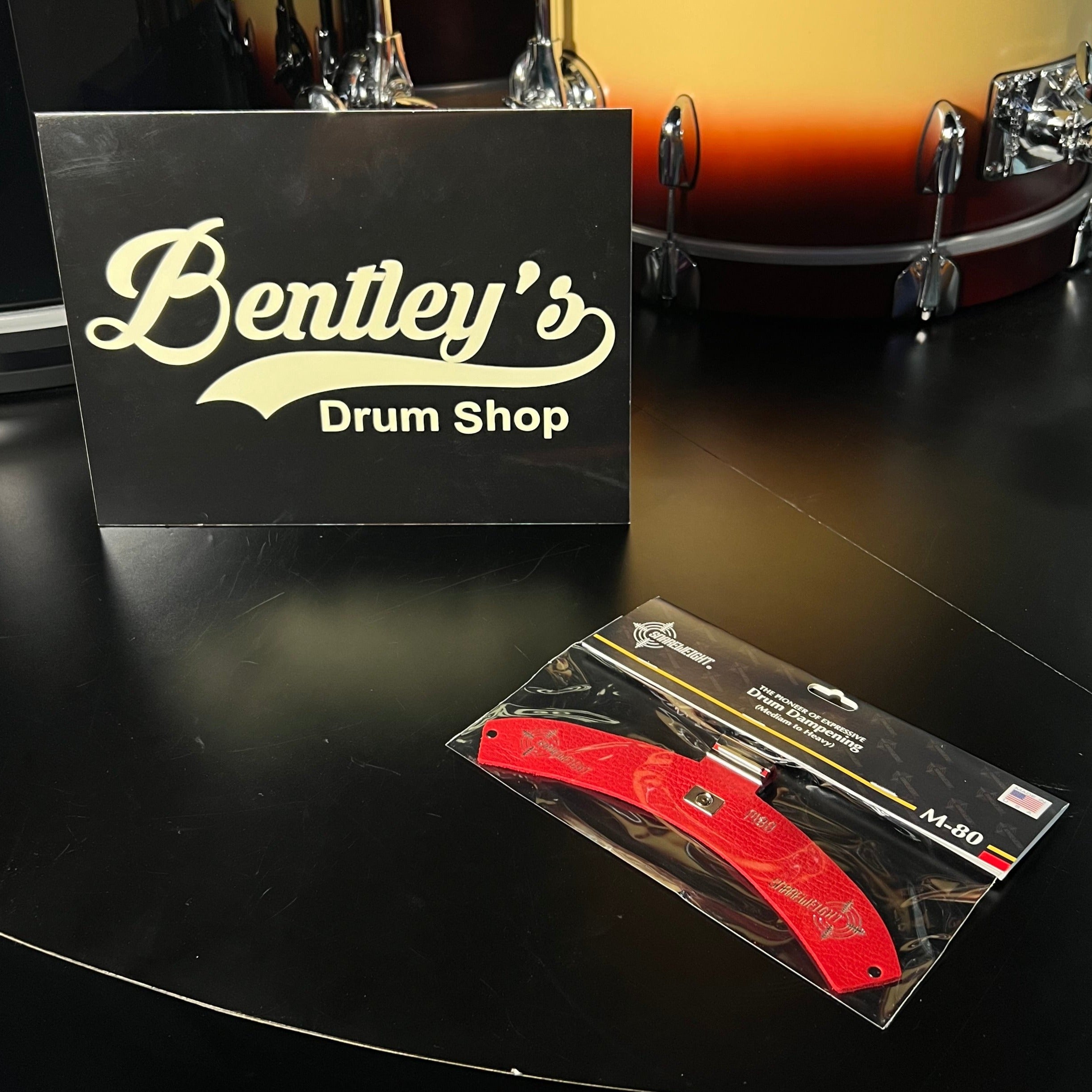 Snareweight M80 Red Magnetic Drum Dampener